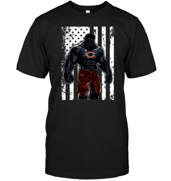 Chicago Bears "hulk Smash" T-Shirt